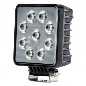 4" Square Work Light, Flood Pattern, Bezeless Lens Design, 36W #791362F