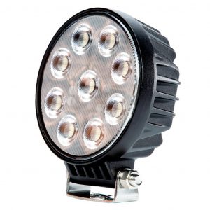 4" Round Work Light, Flood Pattern, Bezeless Lens Design, 36W #891362F