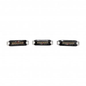 Amber / White Raptor Style LED Marker Light